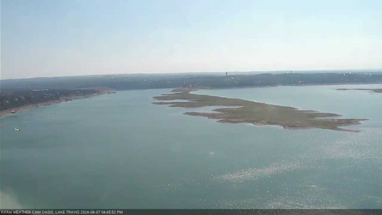 Lake Travis webcam, June 7, 2024 4:45 PM CT