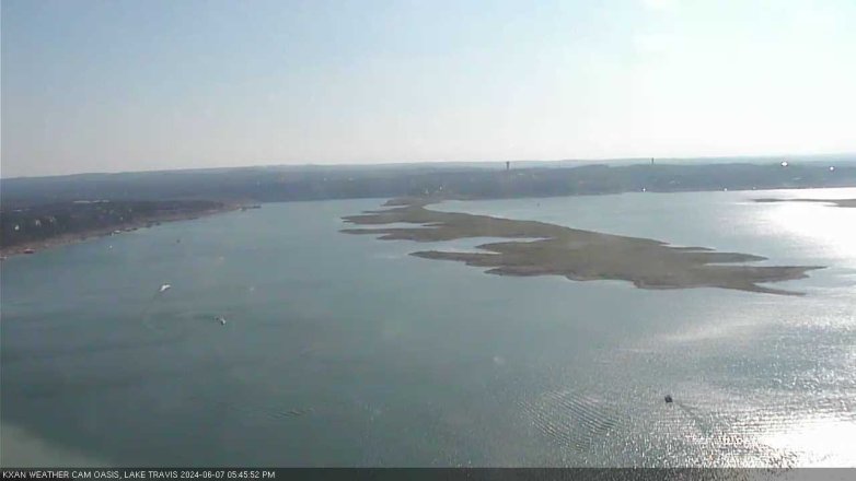 Lake Travis webcam, June 7, 2024 5:45 PM CT