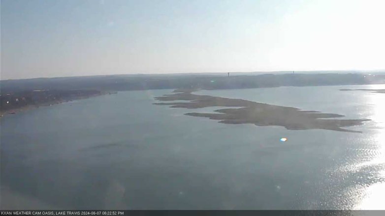 Lake Travis webcam, June 7, 2024 6:25 PM CT