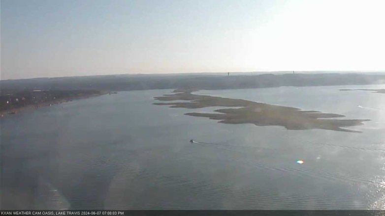 Lake Travis webcam, June 7, 2024 7:00 PM CT