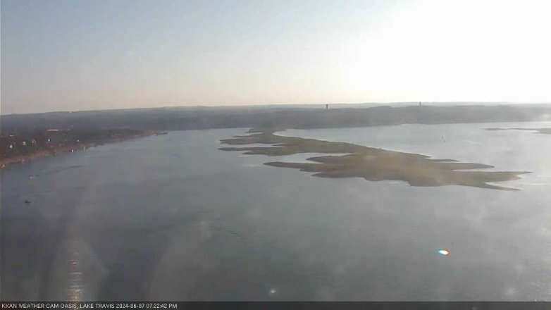 Lake Travis webcam, June 7, 2024 7:25 PM CT