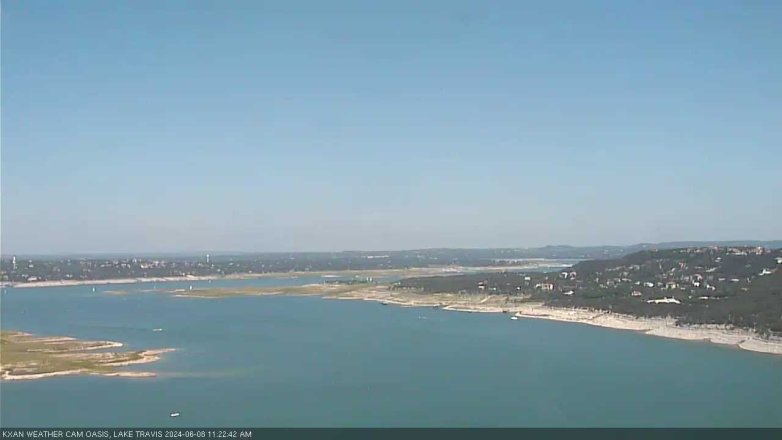 Lake Travis webcam, June 8, 2024 11:25 AM CT