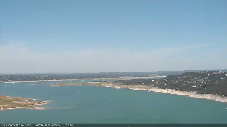 Lake Travis webcam, June 8, 2024 12:25 PM CT