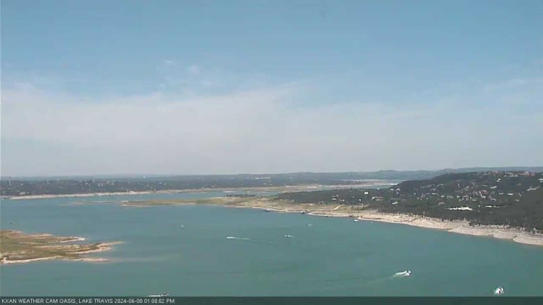 Lake Travis webcam, June 8, 2024 1:00 PM CT