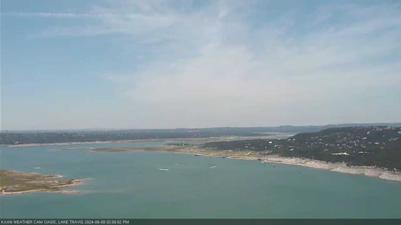 Lake Travis webcam, June 8, 2024 2:00 PM CT