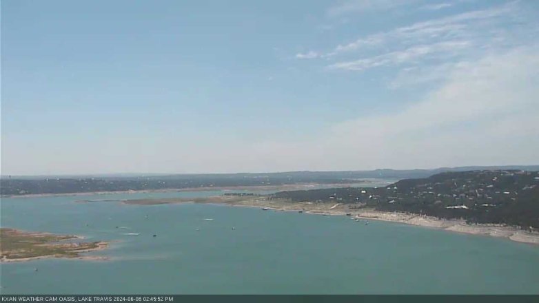 Lake Travis webcam, June 8, 2024 2:45 PM CT
