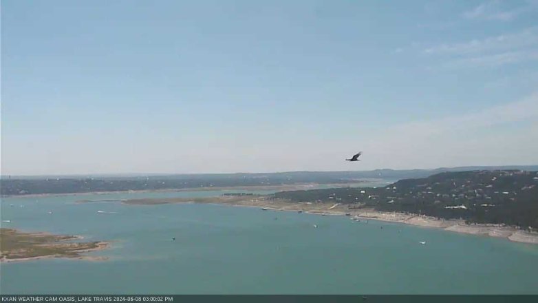 Lake Travis webcam, June 8, 2024 3:00 PM CT
