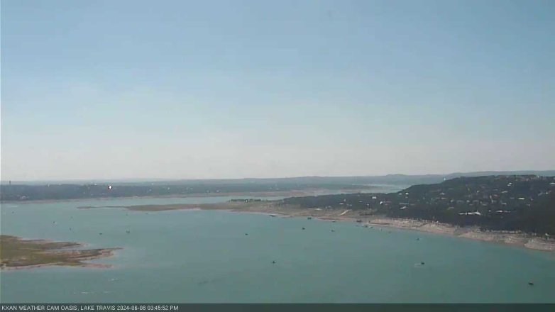 Lake Travis webcam, June 8, 2024 3:45 PM CT