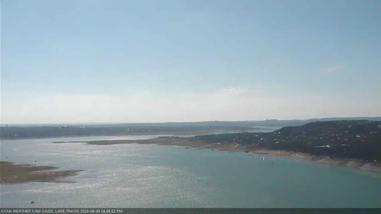 Lake Travis webcam, June 8, 2024 4:45 PM CT