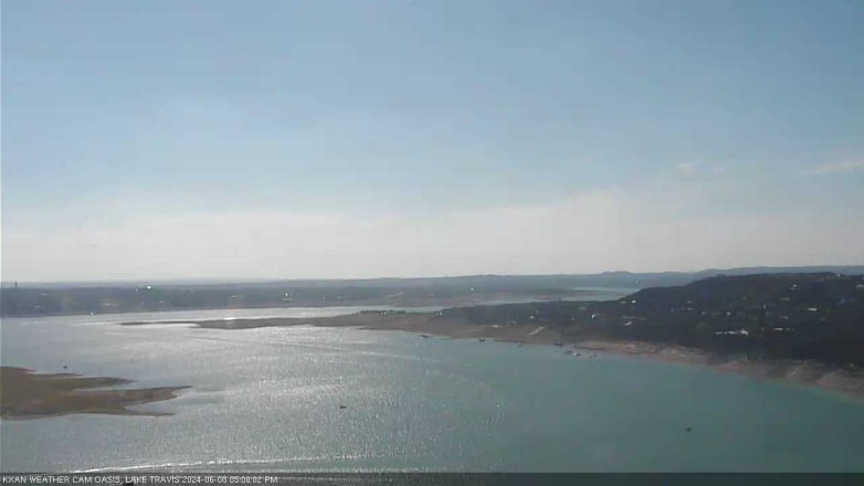 Lake Travis webcam, June 8, 2024 5:00 PM CT