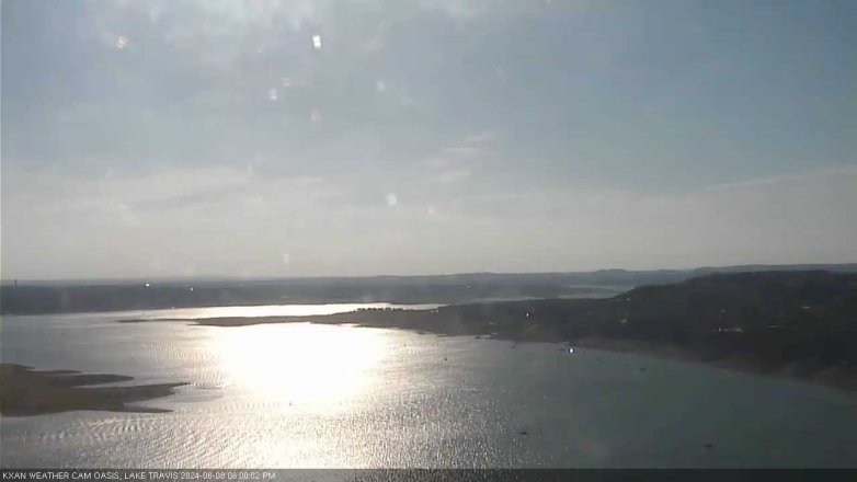 Lake Travis webcam, June 8, 2024 6:00 PM CT