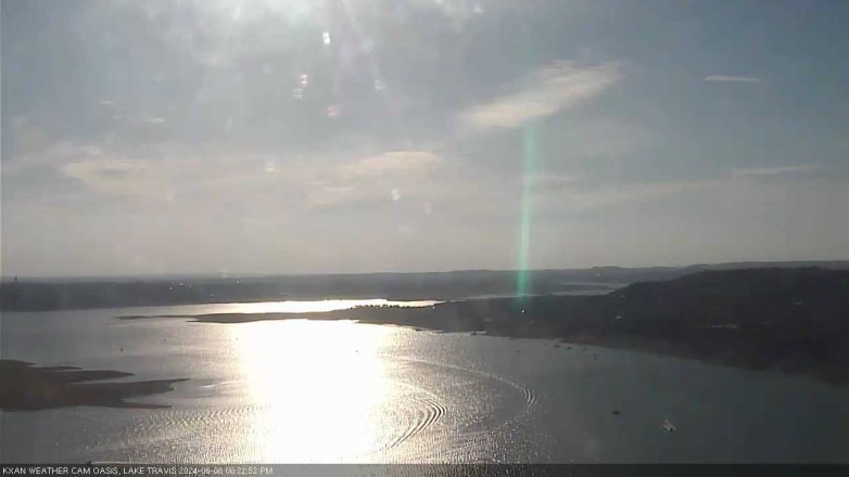 Lake Travis webcam, June 8, 2024 6:25 PM CT