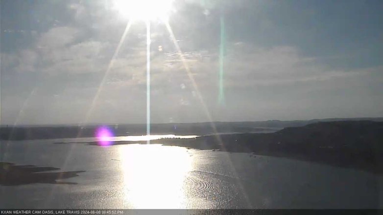 Lake Travis webcam, June 8, 2024 6:45 PM CT