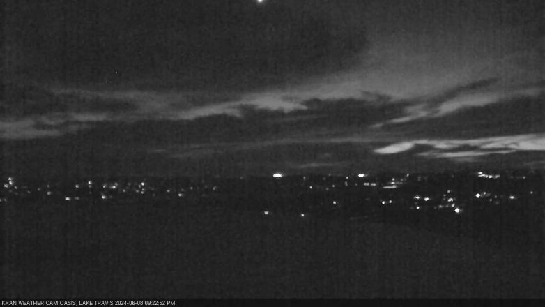 Lake Travis webcam, June 8, 2024 9:25 PM CT