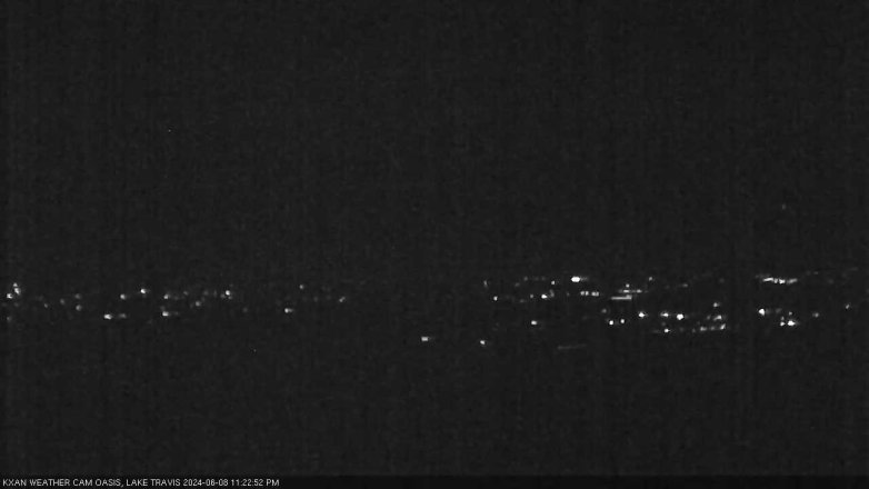 Lake Travis webcam, June 8, 2024 11:25 PM CT