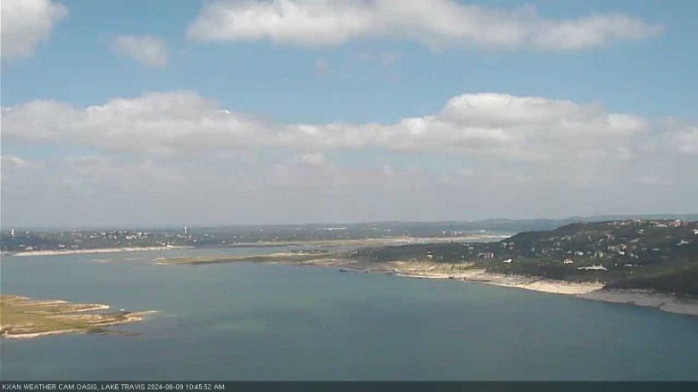 Lake Travis webcam, June 9, 2024 10:45 AM CT