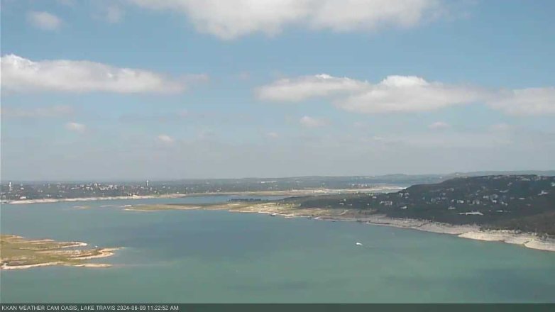 Lake Travis webcam, June 9, 2024 11:25 AM CT