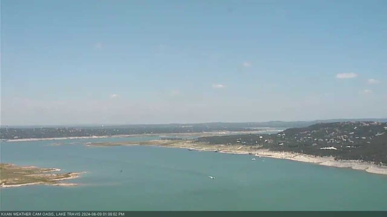 Lake Travis webcam, June 9, 2024 1:00 PM CT