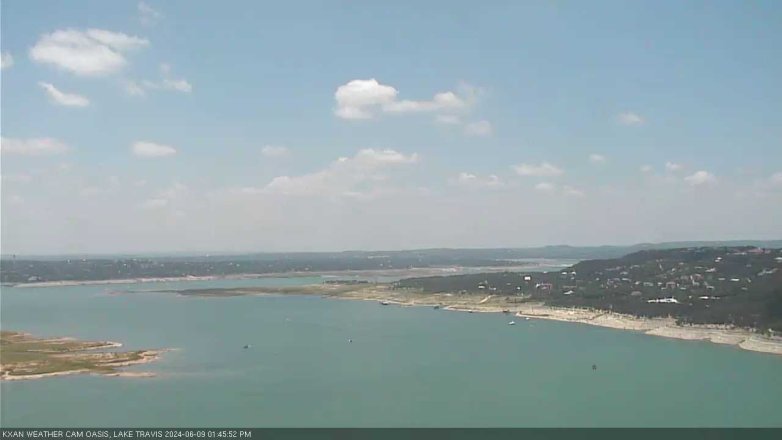 Lake Travis webcam, June 9, 2024 1:45 PM CT
