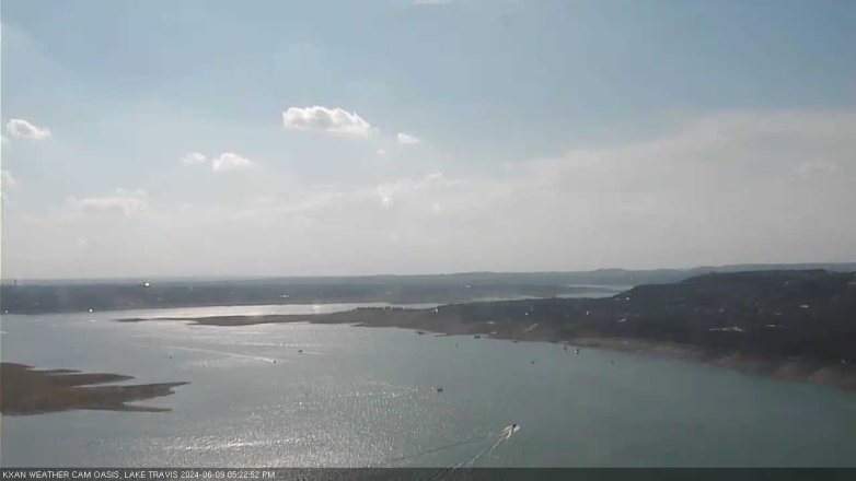Lake Travis webcam, June 9, 2024 5:25 PM CT