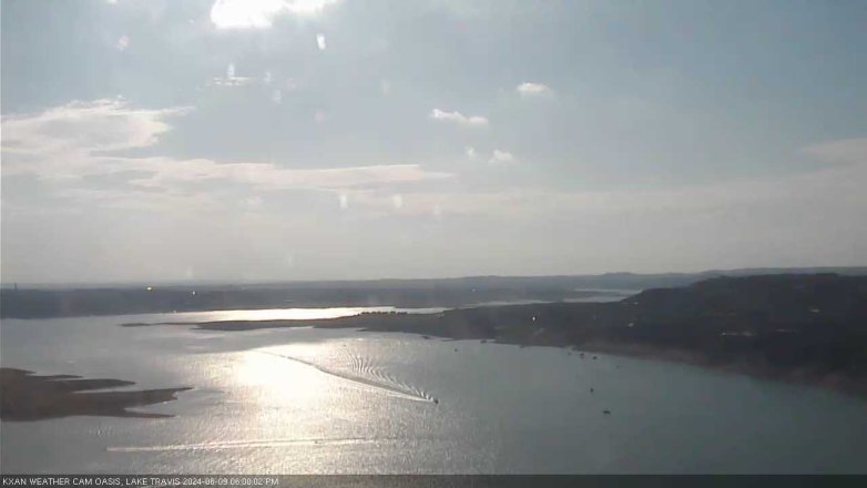 Lake Travis webcam, June 9, 2024 6:00 PM CT