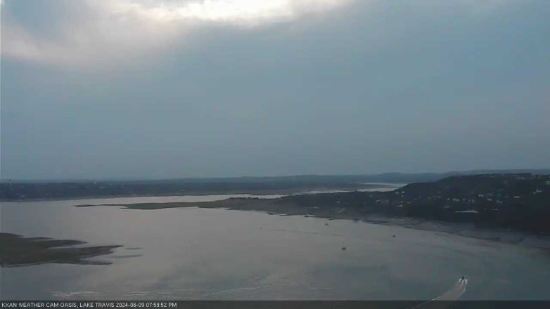 Lake Travis webcam, June 9, 2024 8:00 PM CT