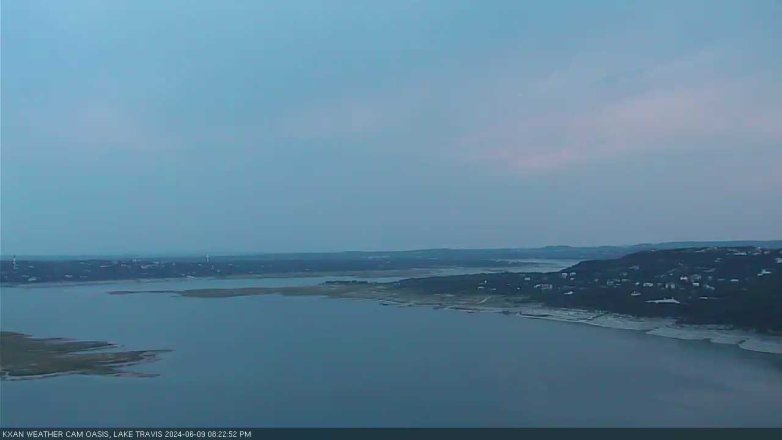 Lake Travis webcam, June 9, 2024 8:25 PM CT