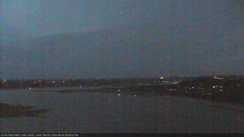 Lake Travis webcam, June 9, 2024 9:00 PM CT