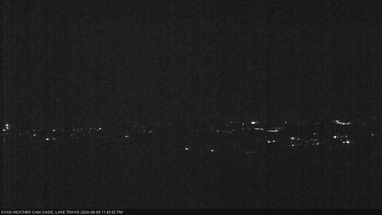 Lake Travis webcam, June 9, 2024 11:45 PM CT