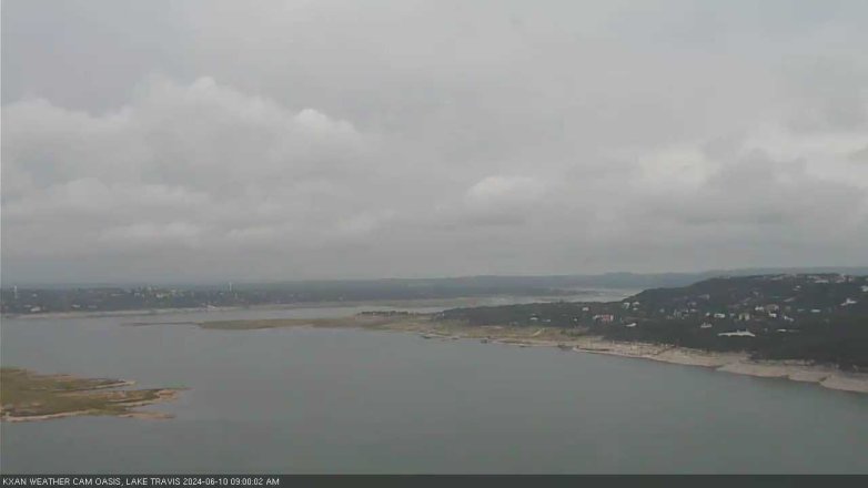 Lake Travis webcam, June 10, 2024 9:00 AM CT