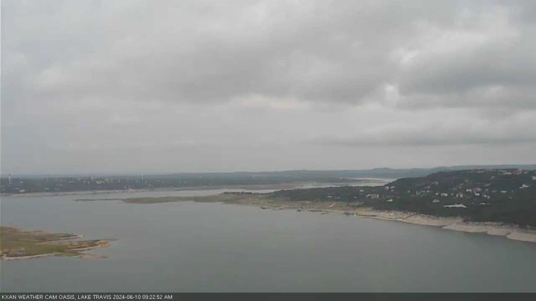 Lake Travis webcam, June 10, 2024 9:25 AM CT