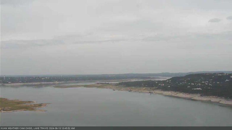 Lake Travis webcam, June 10, 2024 10:45 AM CT