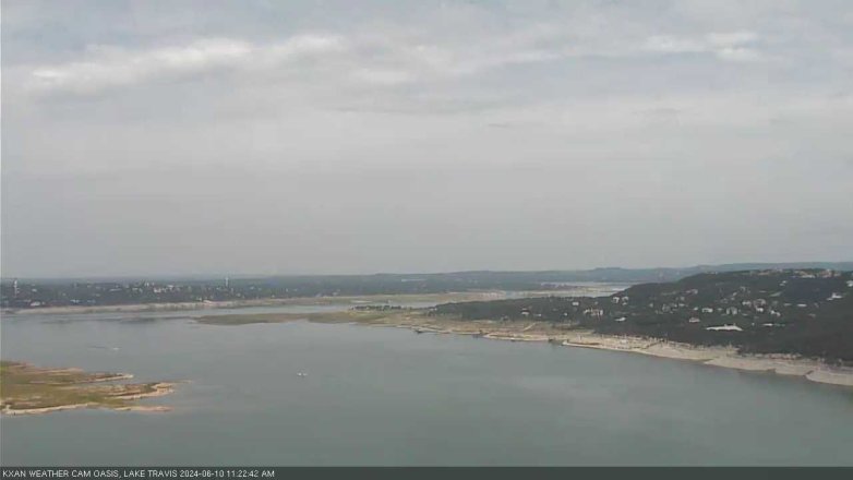Lake Travis webcam, June 10, 2024 11:25 AM CT