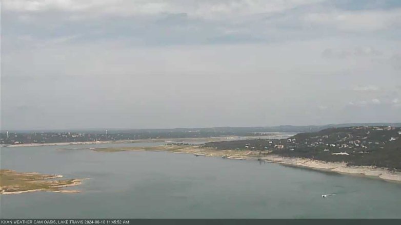 Lake Travis webcam, June 10, 2024 11:45 AM CT