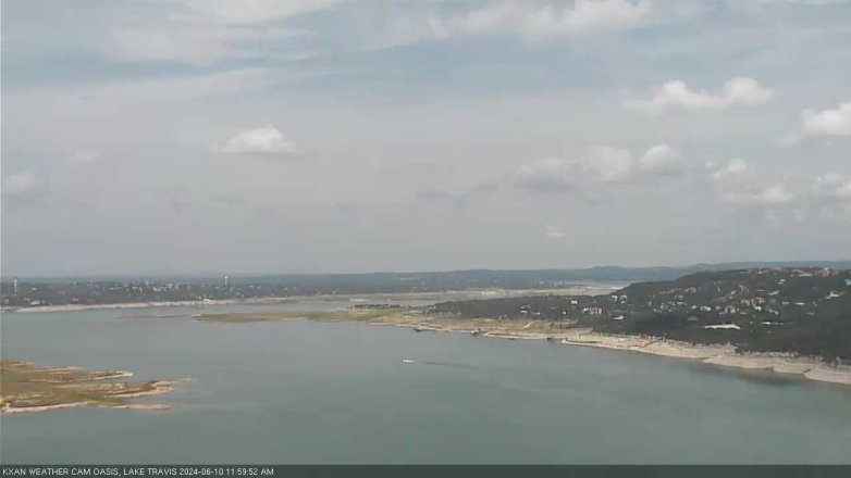 Lake Travis webcam, June 10, 2024 12:00 PM CT