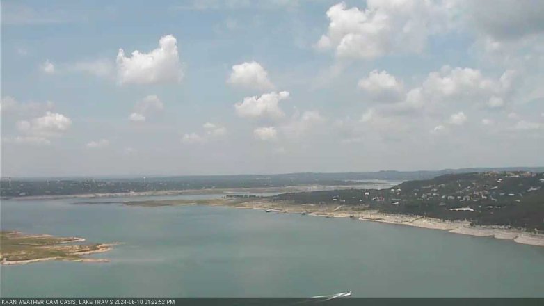Lake Travis webcam, June 10, 2024 1:25 PM CT