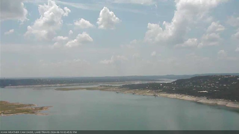 Lake Travis webcam, June 10, 2024 2:45 PM CT