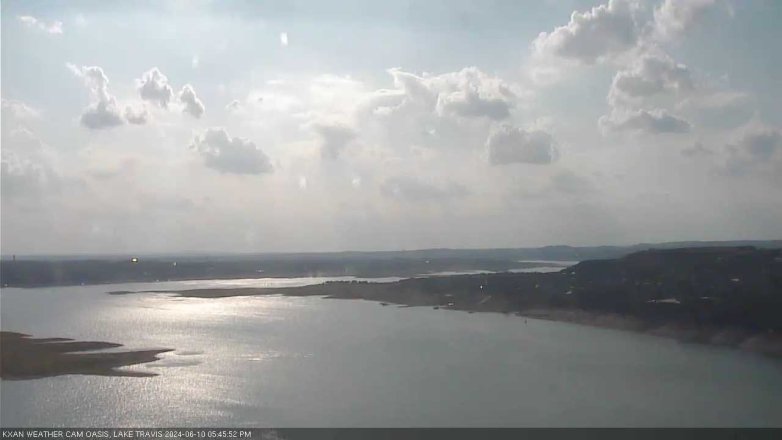 Lake Travis webcam, June 10, 2024 5:45 PM CT