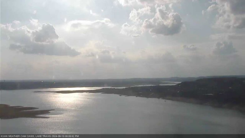Lake Travis webcam, June 10, 2024 6:00 PM CT