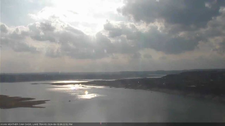 Lake Travis webcam, June 10, 2024 6:25 PM CT