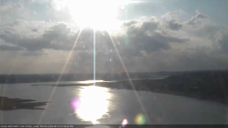 Lake Travis webcam, June 10, 2024 7:00 PM CT