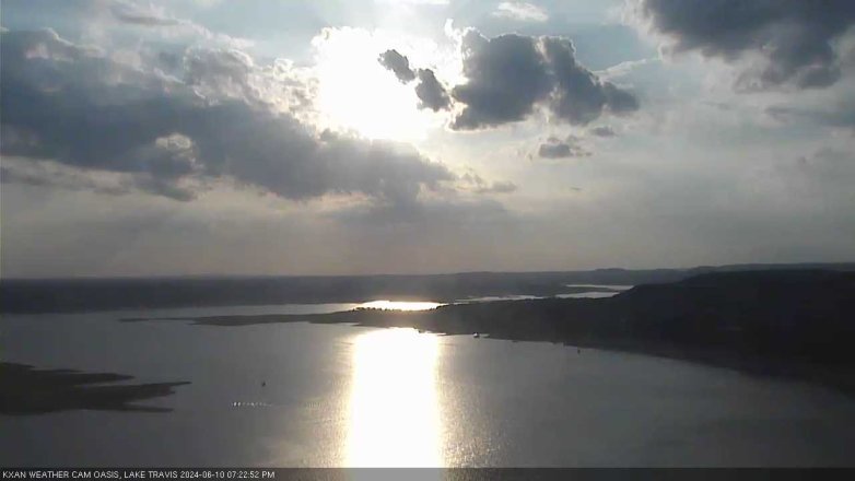 Lake Travis webcam, June 10, 2024 7:25 PM CT