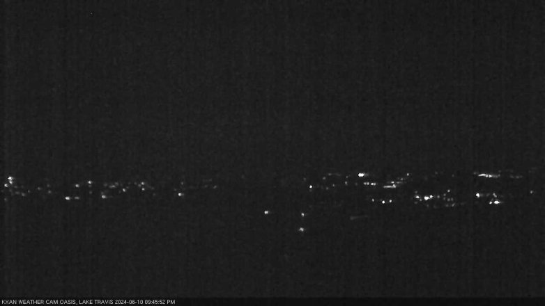 Lake Travis webcam, June 10, 2024 9:45 PM CT