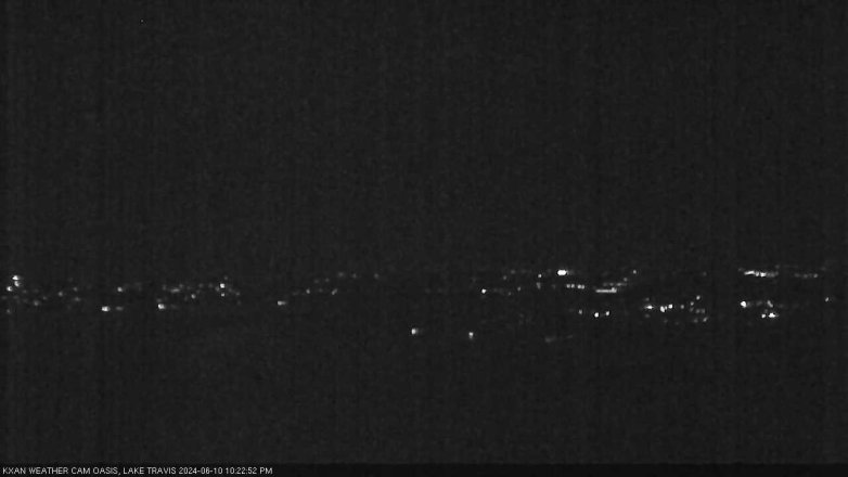 Lake Travis webcam, June 10, 2024 10:25 PM CT