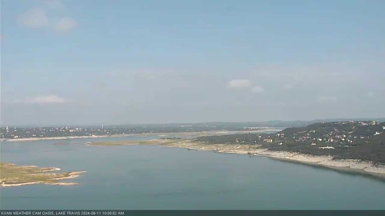 Lake Travis webcam, June 11, 2024 10:00 AM CT
