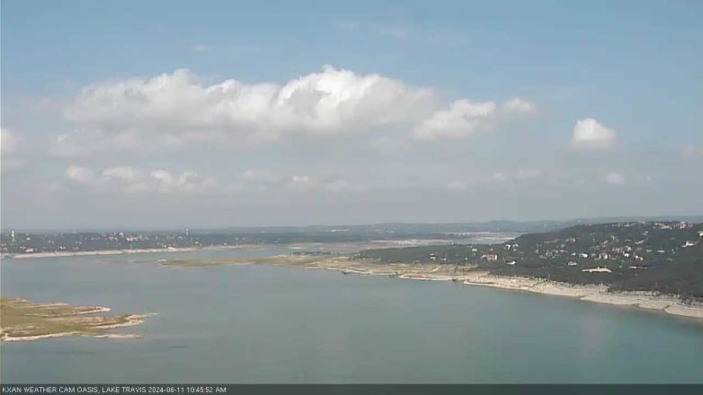 Lake Travis webcam, June 11, 2024 10:45 AM CT