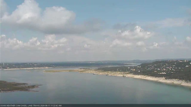 Lake Travis webcam, June 11, 2024 11:25 AM CT