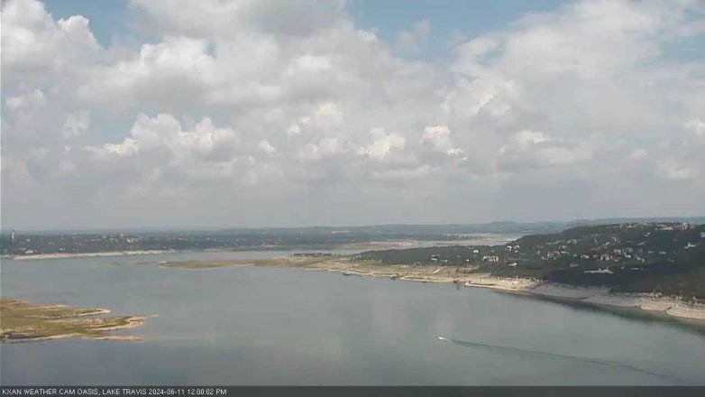Lake Travis webcam, June 11, 2024 12:00 PM CT