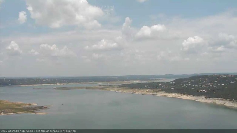 Lake Travis webcam, June 11, 2024 1:00 PM CT