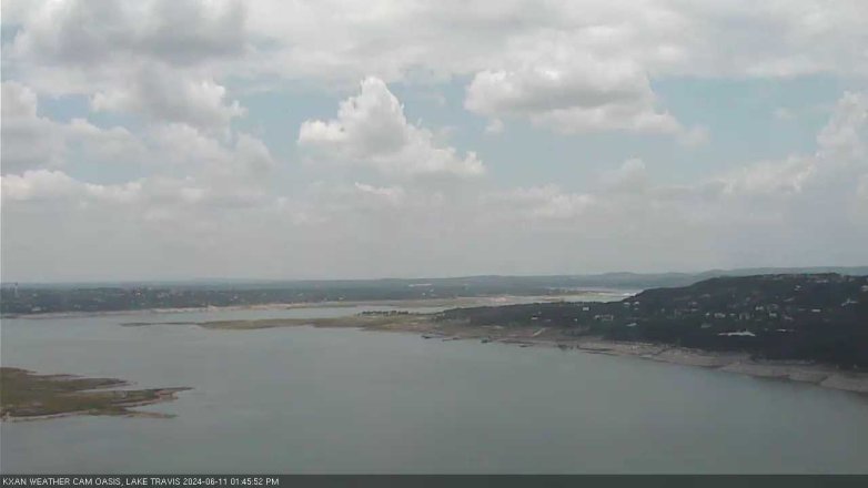 Lake Travis webcam, June 11, 2024 1:45 PM CT